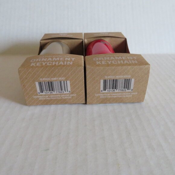 Stanley x e.l.f Ornament Keychain - Set of GOLD & RED, New in Box - Picture 6 of 9